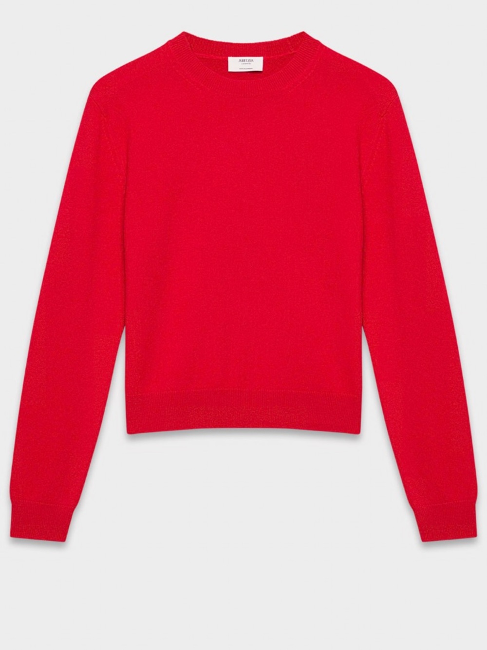 Aritzia Cashmere Crew Sweater - Red NWOT